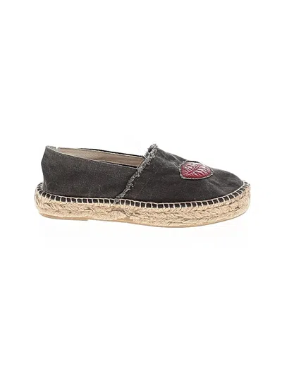 Pre-owned Chiara Ferragni Flats In Gray
