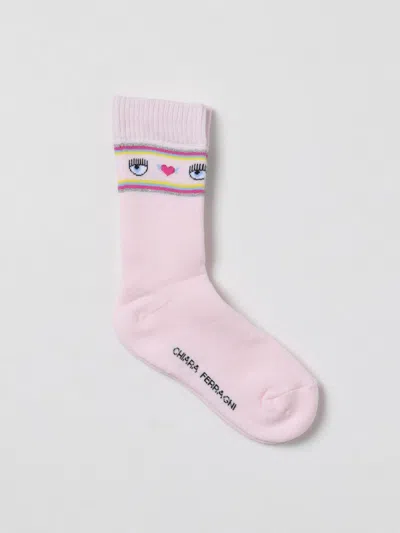 Chiara Ferragni Girls' Socks  Kids Color Pink
