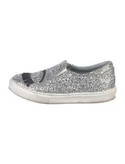 Pre-owned Chiara Ferragni Glitter Glitter Accents Sneakers