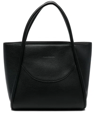 Chiara Ferragni Golden Eye Star Tote Bag In Black