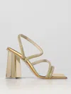 Chiara Ferragni Heeled Sandals  Woman Color Gold