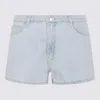 Chiara Ferragni Indigo Denim Shorts