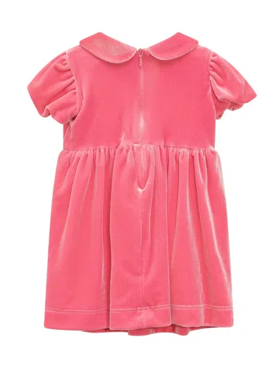 Chiara Ferragni Kids Mini Luxe Velvet Suit In Rosa