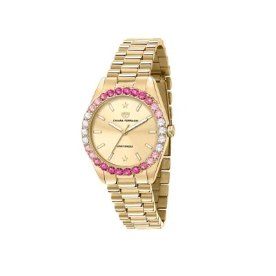 Chiara Ferragni Ladies' Watch  R1953100501 ( 34 Mm) Gbby2 In Gold