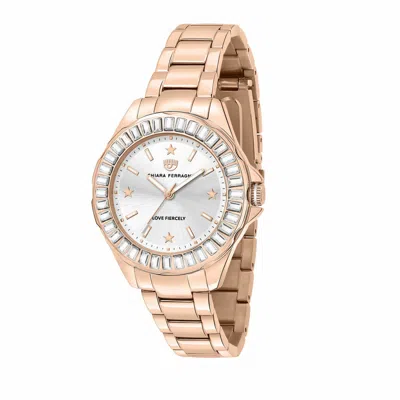 Chiara Ferragni Ladies' Watch  R1953101503 ( 36 Mm) Gbby2 In Gold