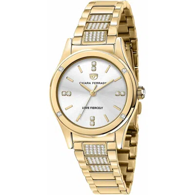 Chiara Ferragni Ladies' Watch  R1953102506 ( 32 Mm) Gbby2 In Gold