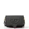 Chiara Ferragni Eyelike Crossbody Bag In Black
