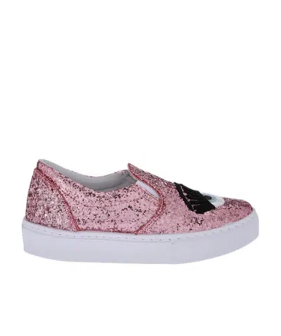 Chiara Ferragni Logo Casual Sneakers In Multicolor