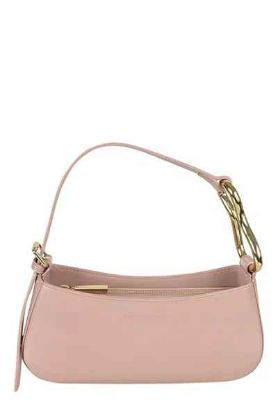 Chiara Ferragni Logo Embossed Loop Shoulder Bag In Pink