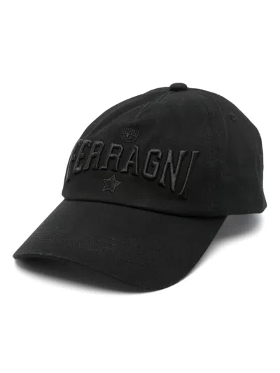 Chiara Ferragni Baseballkappe Mit Logo-stickerei In Schwarz
