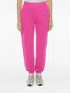 Chiara Ferragni Logo-embroidered Track Pants In Pink