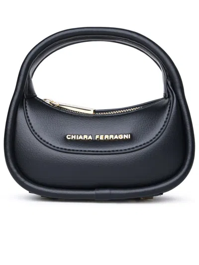 Chiara Ferragni Logo Lettering Top Handle Bag In Black