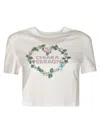 Chiara Ferragni Rhinestone-logo Cotton T-shirt