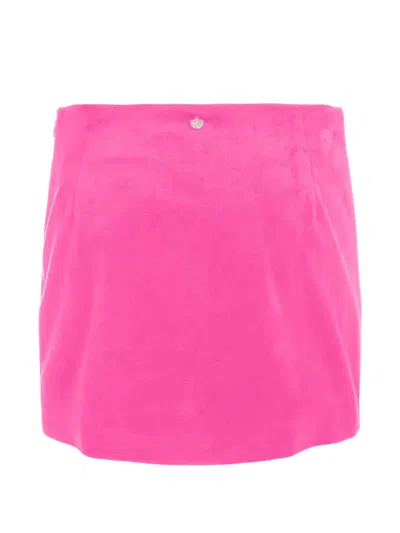 Chiara Ferragni Logo Skirt In Pink