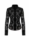Chiara Ferragni Long Sleeves Shirt In Black