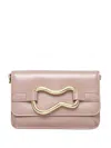 Chiara Ferragni Loop Decorative-buckle Cross Body Bag In Pink