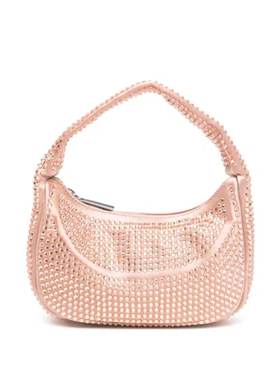 Chiara Ferragni Mini Rhinestone-embellished Tote Bag In Nude
