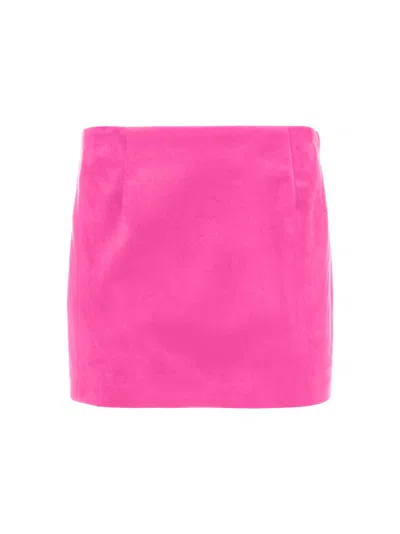Chiara Ferragni Mini Skirt In Purple