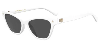 Chiara Ferragni Speckled Propionate Cat-eye Sunglasses In Multi