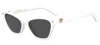 Chiara Ferragni Speckled Propionate Cat-eye Sunglasses