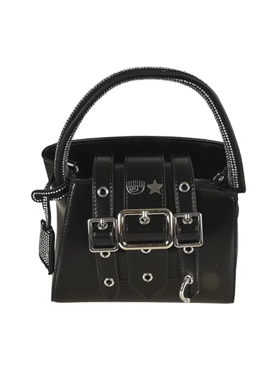 Chiara Ferragni Multi-strapped Tote In Black