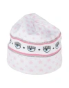Chiara Ferragni Babies'  Newborn Girl Hat Light Pink Size 1 Cotton