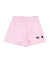 Chiara Ferragni Babies' Shorts  Kids Color Pink