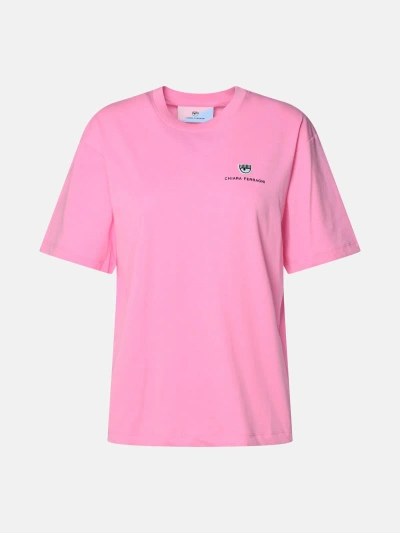 Chiara Ferragni T-shirt Logo In Pink
