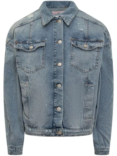 CHIARA FERRAGNI PUNK 414 DENIM JACKET