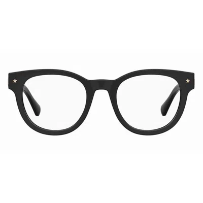 Chiara Ferragni Round-frame Glasses In 807/20 Black