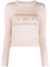 Chiara Ferragni Jersey Clothing In Pink & Purple
