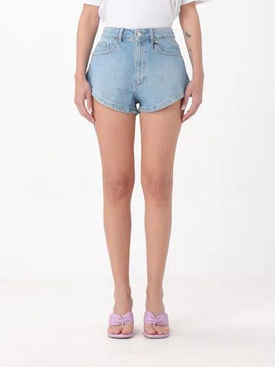 Chiara Ferragni Short  Woman Color Blue