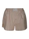 Chiara Ferragni Button-placket Shorts In Black