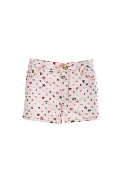 Chiara Ferragni Shorts In White
