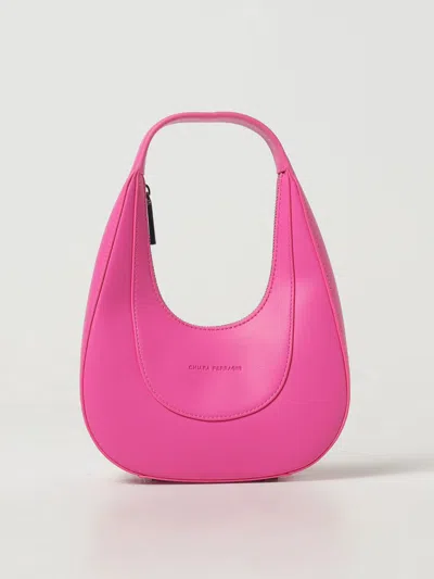 Chiara Ferragni Shoulder Bag  Woman In Fuchsia