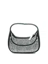Chiara Ferragni Embellished Rhinestone Top Handle Shoulder Bag In Black