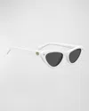Chiara Ferragni Speckled Propionate Cat-eye Sunglasses In Multi
