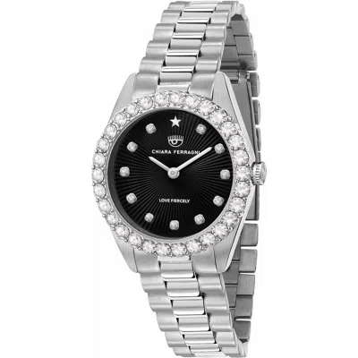 Chiara Ferragni Stainless Steel Women's Watch In Silver