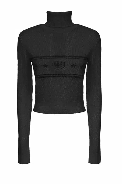Chiara Ferragni Sweater In Black