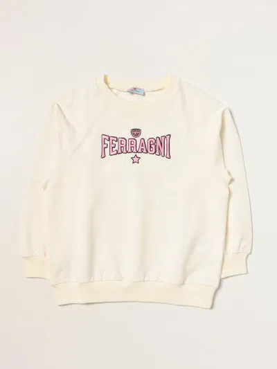 Chiara Ferragni Kids' Pullover  Kinder Farbe Ivory