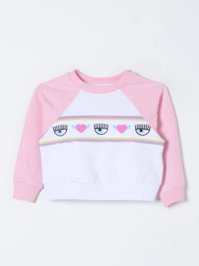 Chiara Ferragni Sweater  Kids Color White