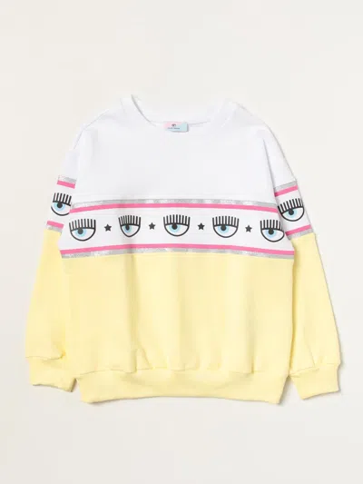 Chiara Ferragni Sweater  Kids Color Yellow