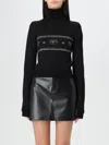 Chiara Ferragni Glitter-logo Jumper In Schwarz