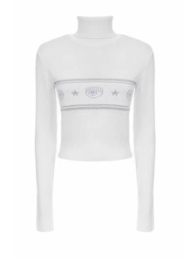 Chiara Ferragni Sweater In White