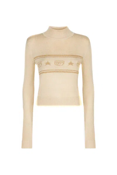 Chiara Ferragni Sweaters In Multicolor