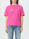 Chiara Ferragni Cotton T-shirt In Violett