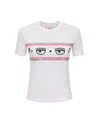 CHIARA FERRAGNI CHIARA FERRAGNI T-SHIRTS AND POLOS WHITE