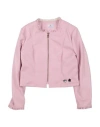 CHIARA FERRAGNI CHIARA FERRAGNI TODDLER GIRL JACKET PINK SIZE 6 POLYESTER, POLYURETHANE RESIN