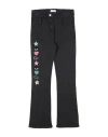 Chiara Ferragni Toddler Girl Jeans Black Size 7 Cotton, Elastane In Black