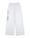 CHIARA FERRAGNI CHIARA FERRAGNI TODDLER GIRL PANTS WHITE SIZE 7 POLYESTER, COTTON